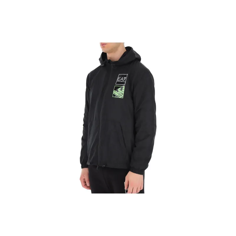 EMPORIO ARMANI EA7 SS22 Jackets Coats Men's Black-4