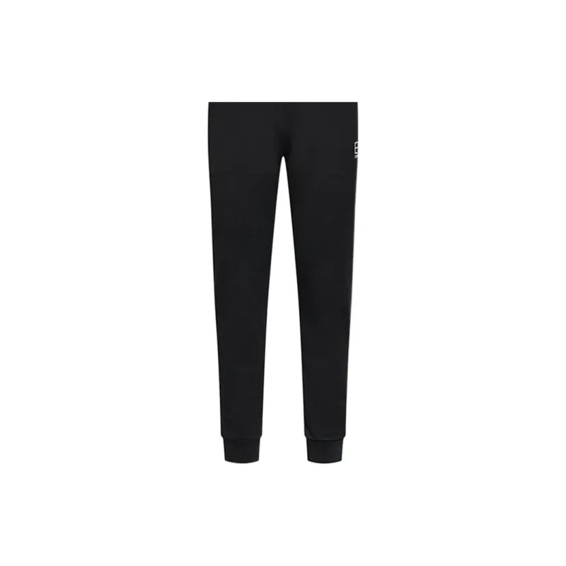 EMPORIO ARMANI FW22 Knitted Sports Pants Men's Black-5