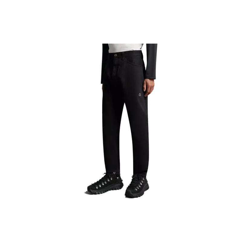 Moncler Genius Moncler X Fragment Hiroshi Fujiwara Logo Embroidered Pants-4