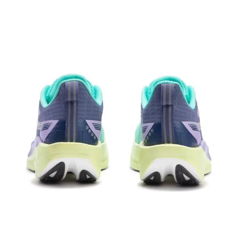 361° Fly 2ET Anti Slip Wear Resistant Low Top Running Shoes Unisex Blue Purple-3