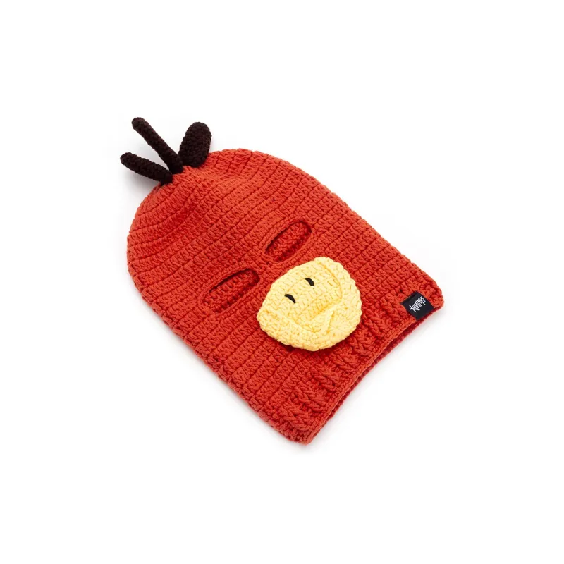 KENMO Beanies Men Orange Red-4