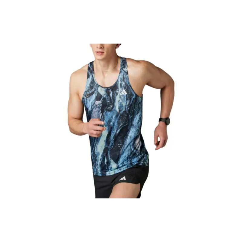 Adidas Airchill Tank Tops Men Blue-1