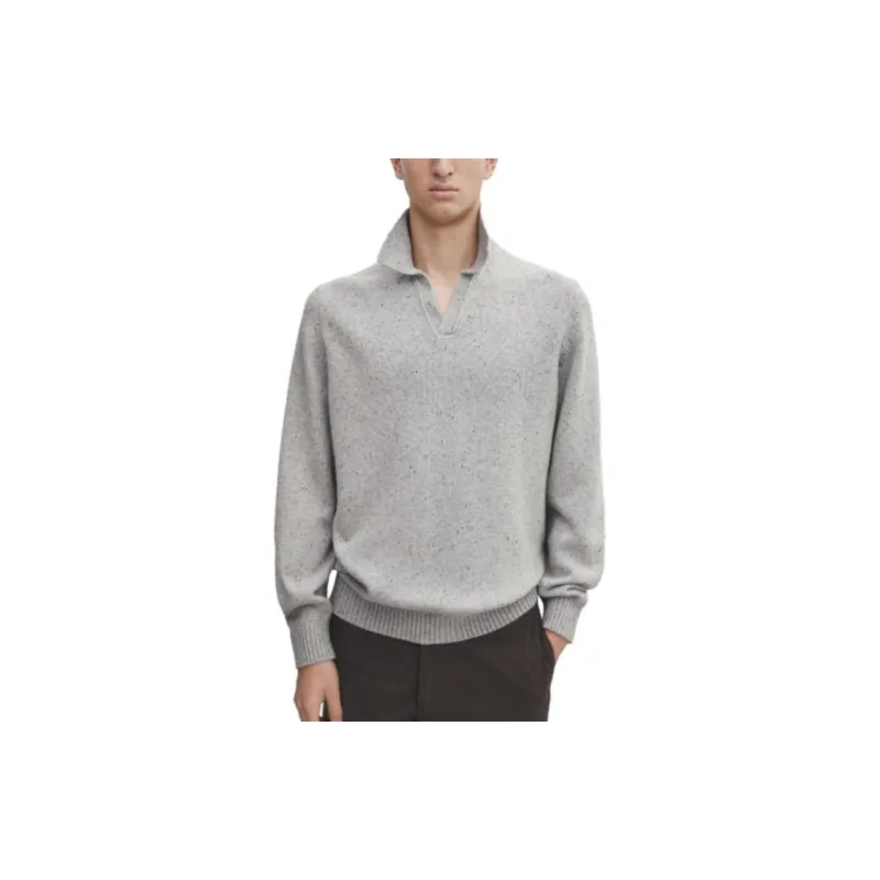 Massimo Dutti Sweaters Men Gray-2