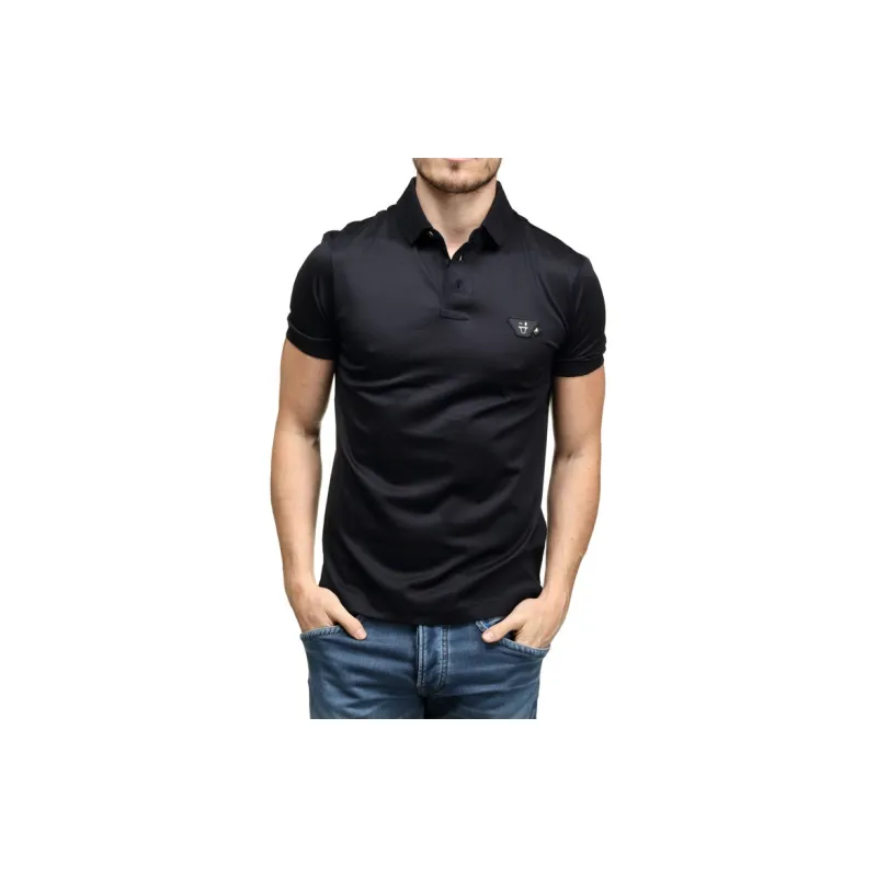 EMPORIO ARMANI Polo Shirts Men Dark Blue-3