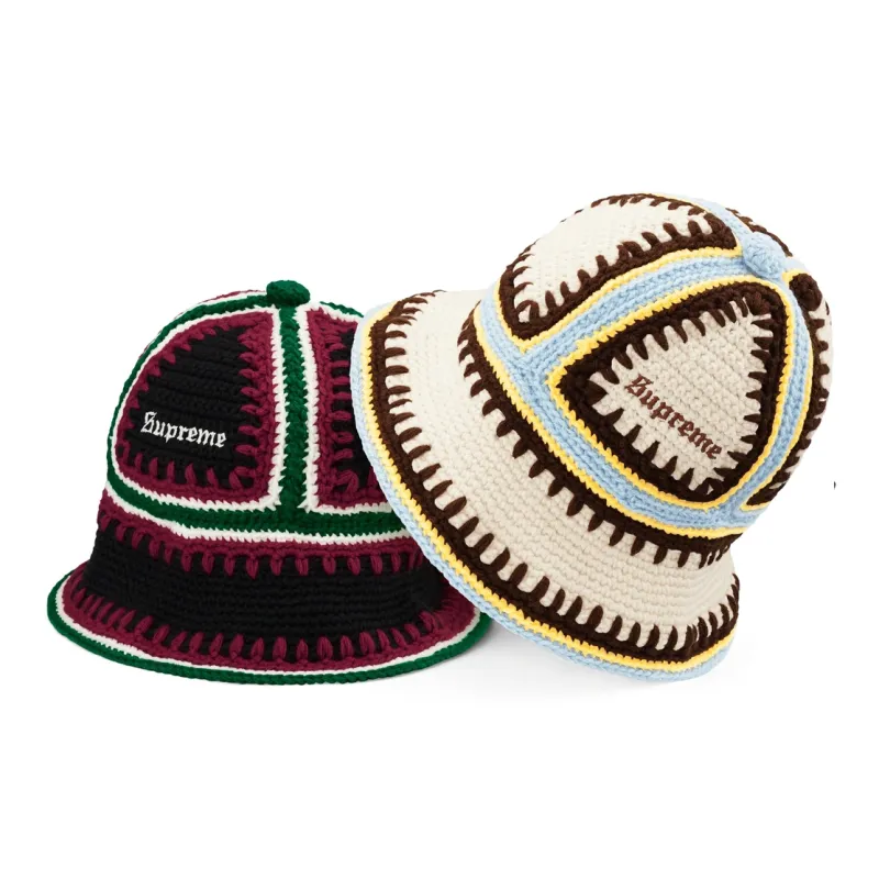 Supreme Crochet Edge Hat-0
