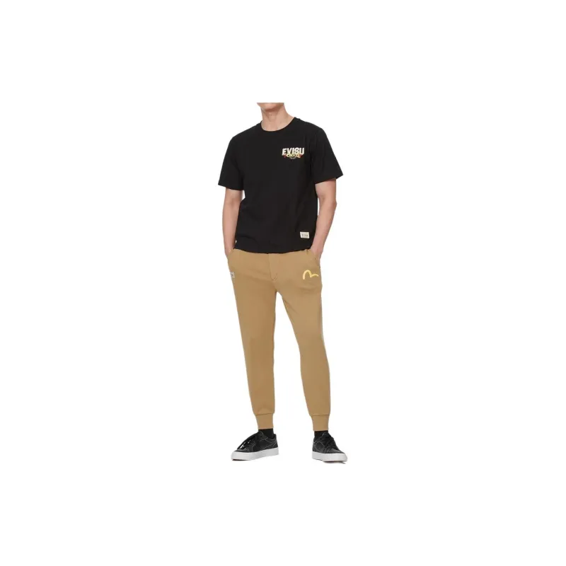 EVISU T Shirts Men Black-6