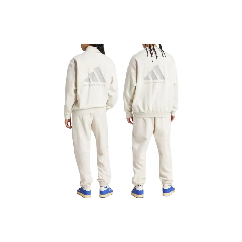Adidas Elasticated-waist Tapered Track Pants-4