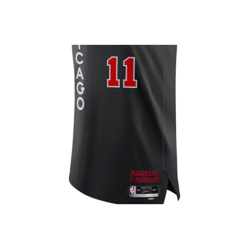 Nike x NBA Basketball Jerseys Men's Black-2