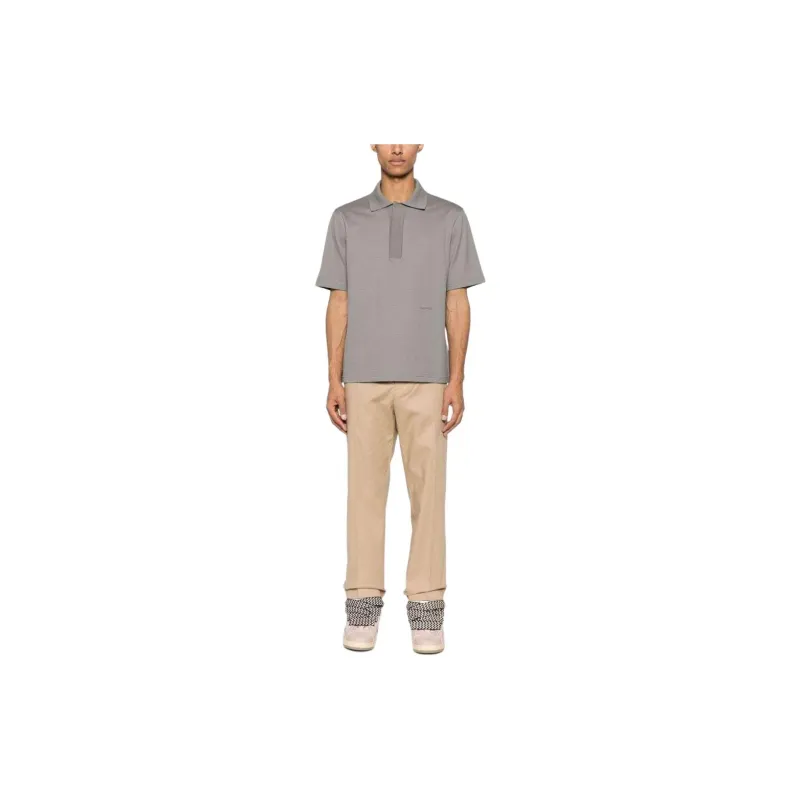 Lanvin Short sleeve Piqué Polo Shirt-1