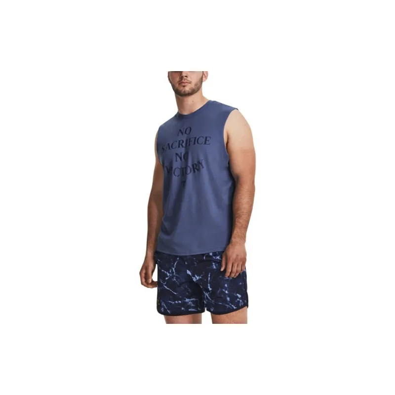Under Armour Project Tank Tops Men's Blue-3