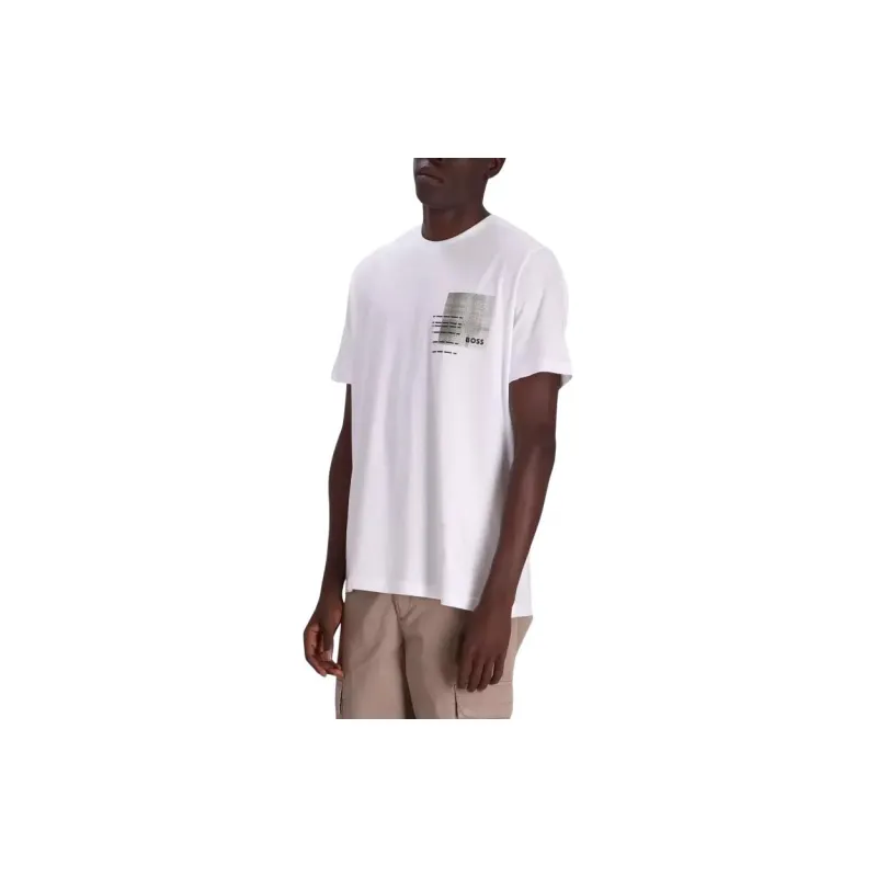 HUGO BOSS T Shirts Men White-3