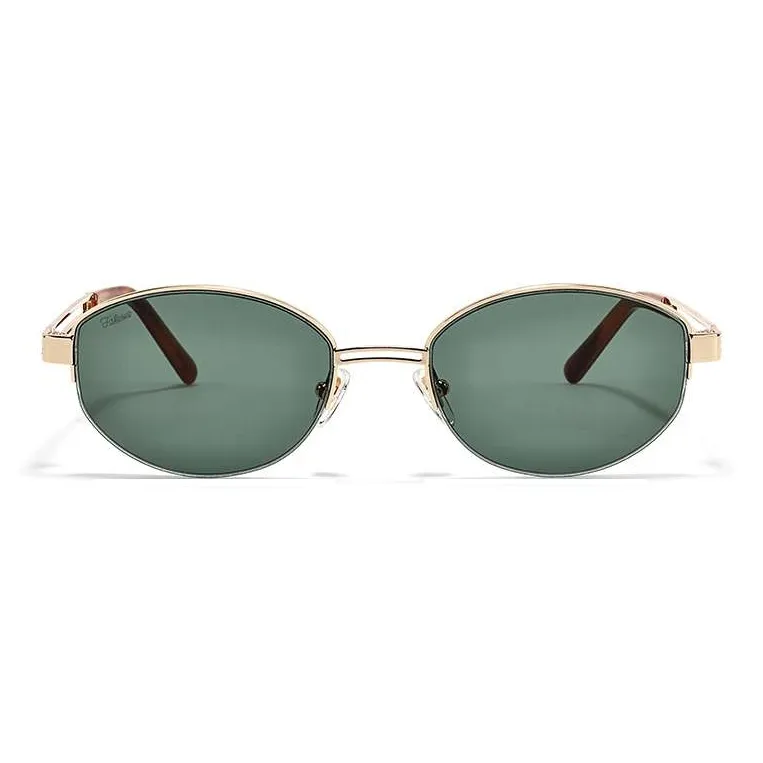 Fakeme Metal Oval Sunglasses Unisex-0