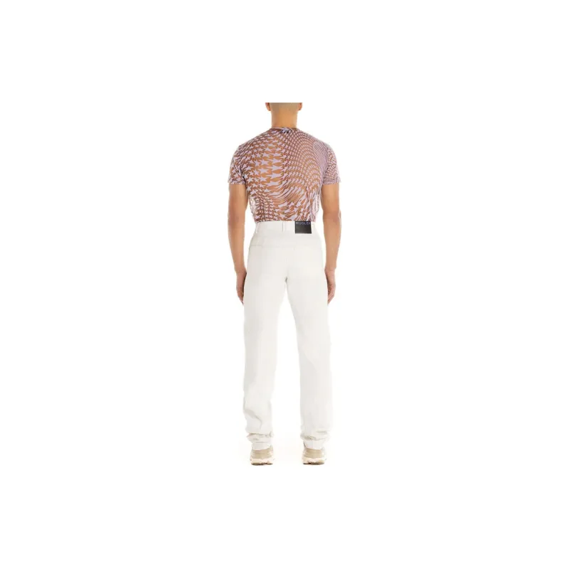 Mugler Jeans Unisex White-3