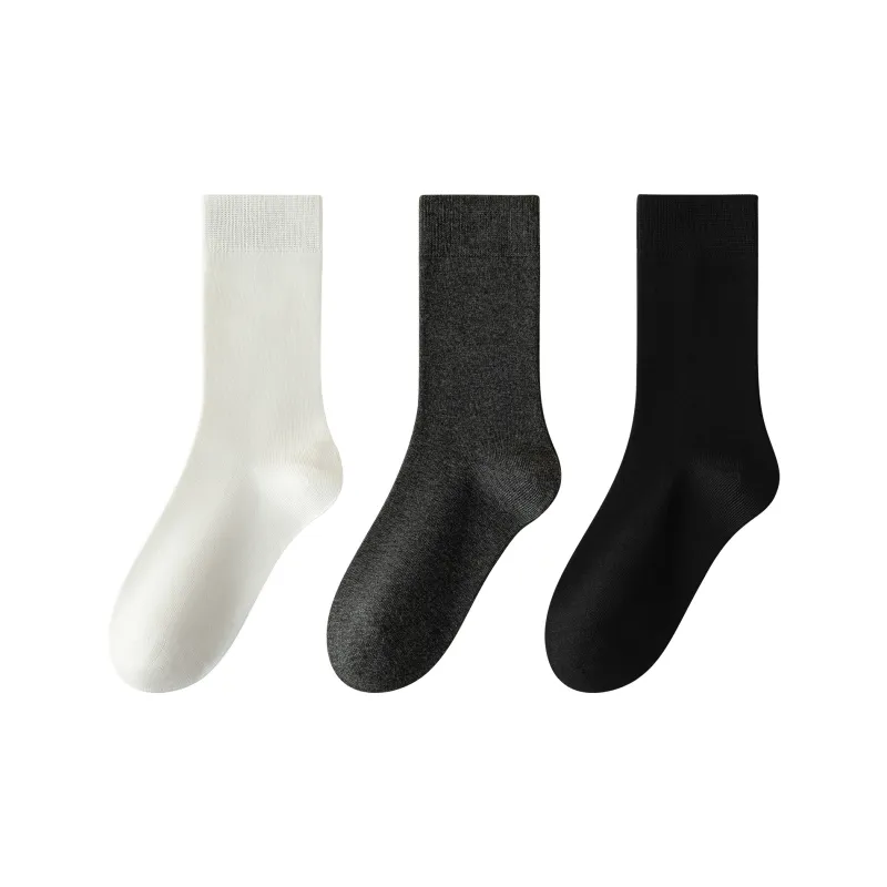 XXLLG Mid Calf Socks Women's 3 Pack-4