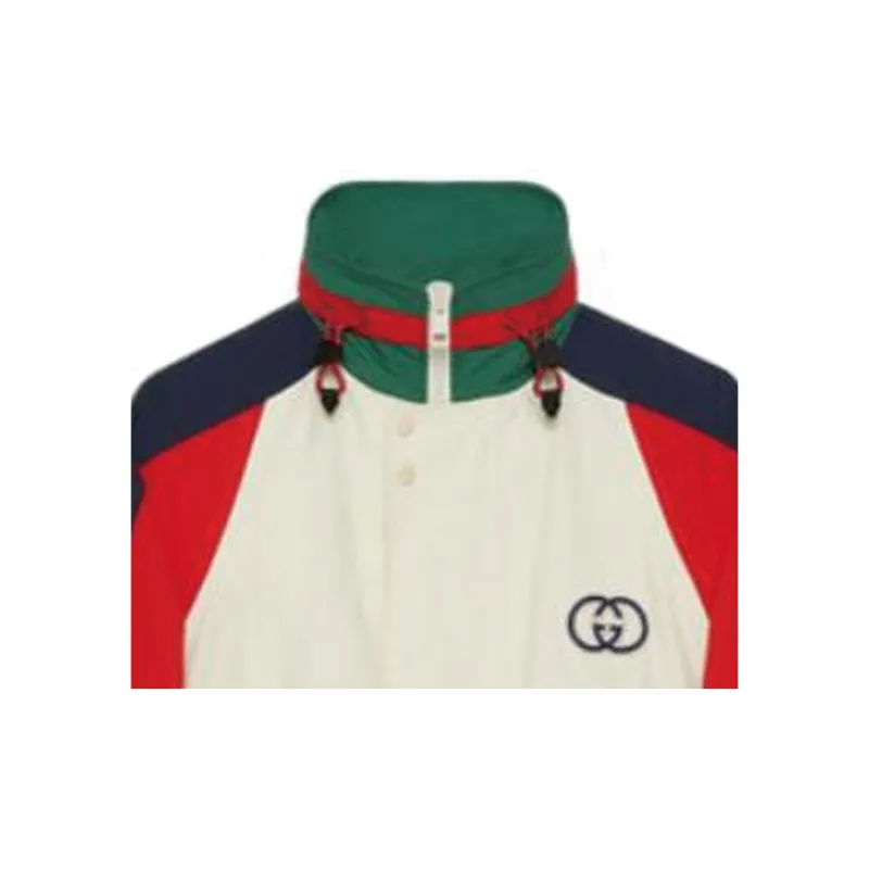 GUCCI Colour block Bomber Jacket-3