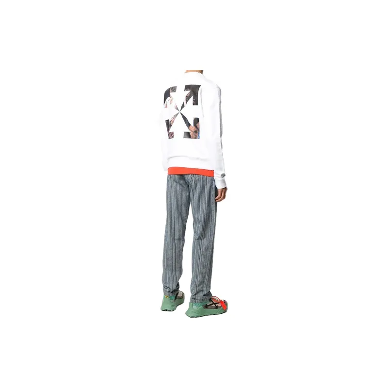 OFF WHITE FW20 Sweatshirt Men's White-5