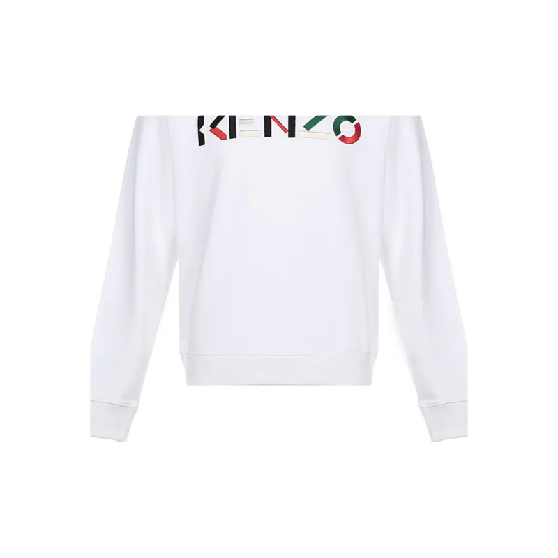 KENZO Sweatshirts Men White-5
