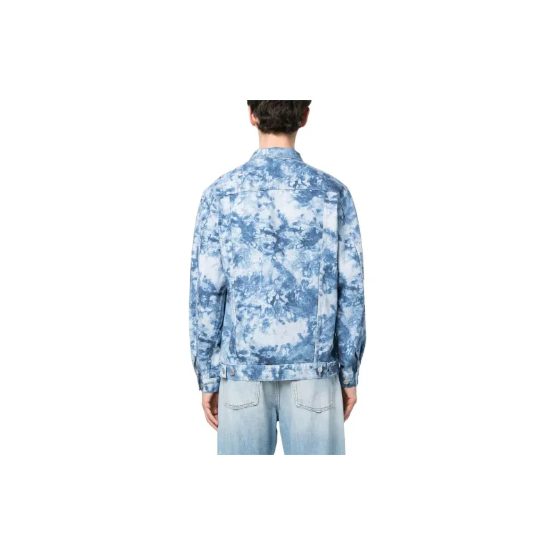 ISABEL MARANT Denim Jackets Men Blue-2