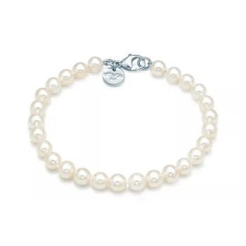 TIFFANY & CO. 925 Sterling Silver Bracelets Women's White