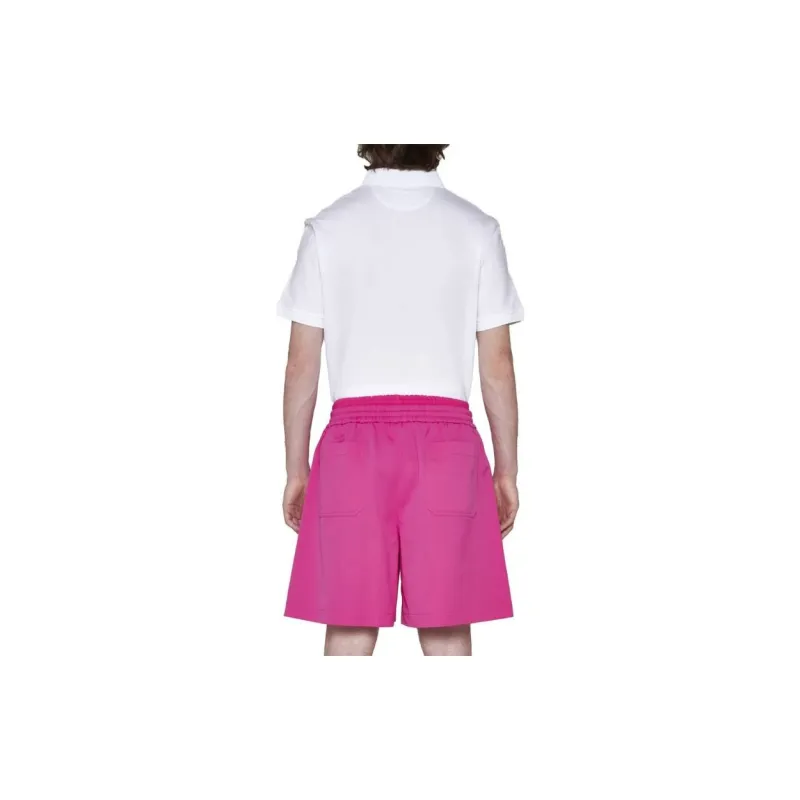 Valentino Casual Shorts Men Pink-2