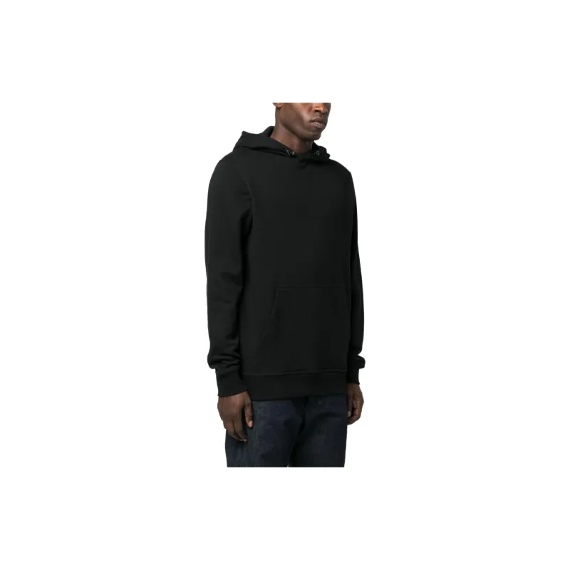 BARBOUR Logo Patch Long-Sleeved Hoodie-3
