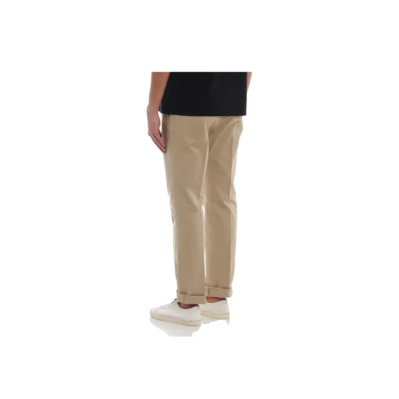 Burberry Casual Pants Men Beige-3