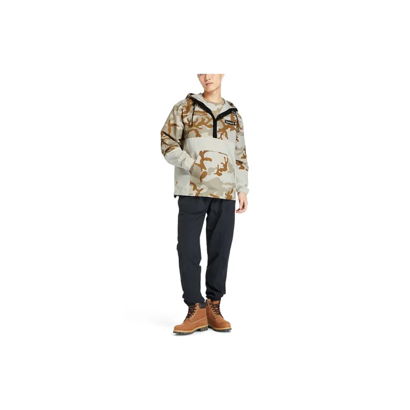 Timberland Sweatshirts Men White Sand Camouflage-2