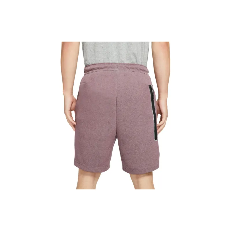 Nike Tech Fleece 'Dark Wine/Black' Track Shorts-3