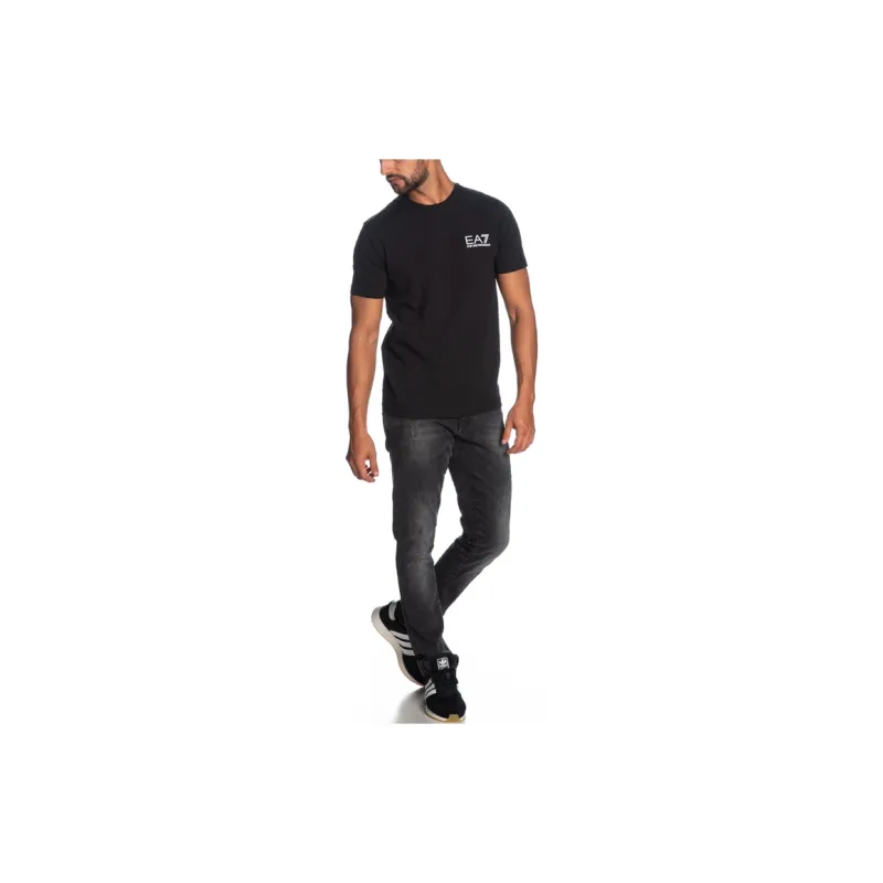 EMPORIO ARMANI EA7 T Shirts Men Black-3