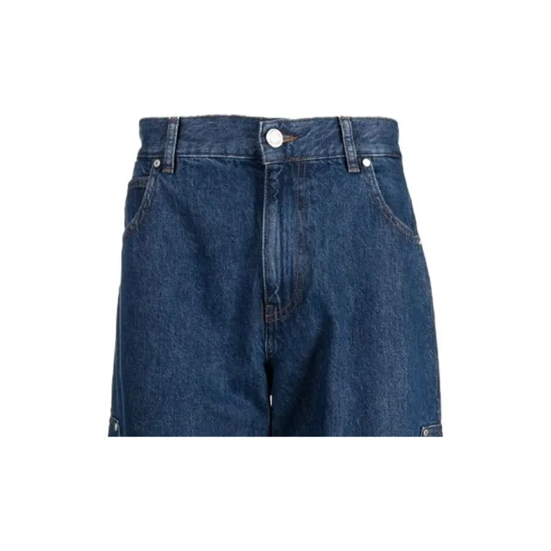 TRUSSARDI Logo-plaque Straight-leg Jeans-2