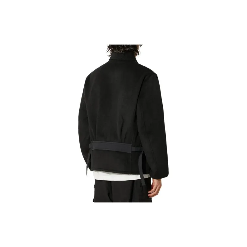 Y 3 Melton Zip Up Jacket-2