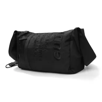 Guuka Nylon Crossbody Bag Regular Unisex Black