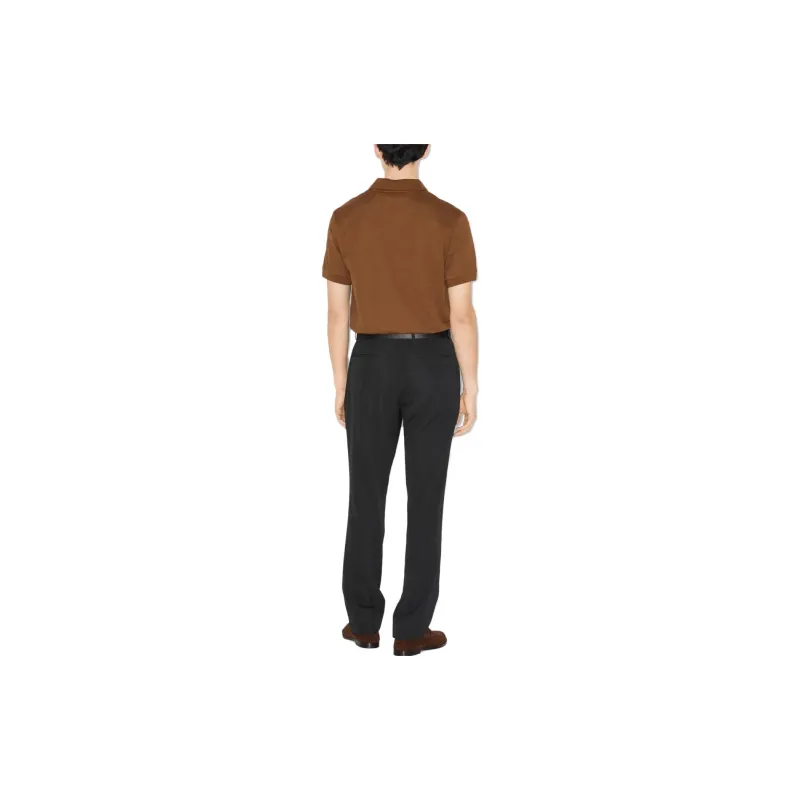 Burberry EKD embroidered Cotton blend Polo Shirt-2