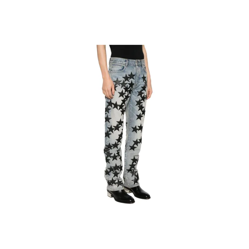 AMIRI Chemist Mid rise Straight leg Jeans-3