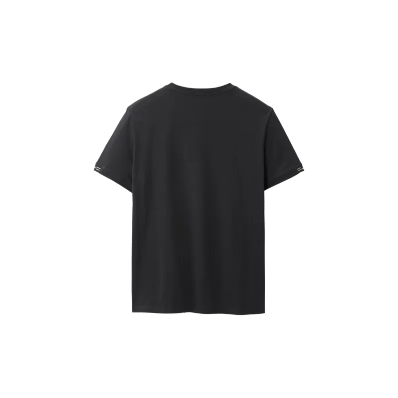 HLA T Shirts Men Brand New Cool Cotton Black T4-3