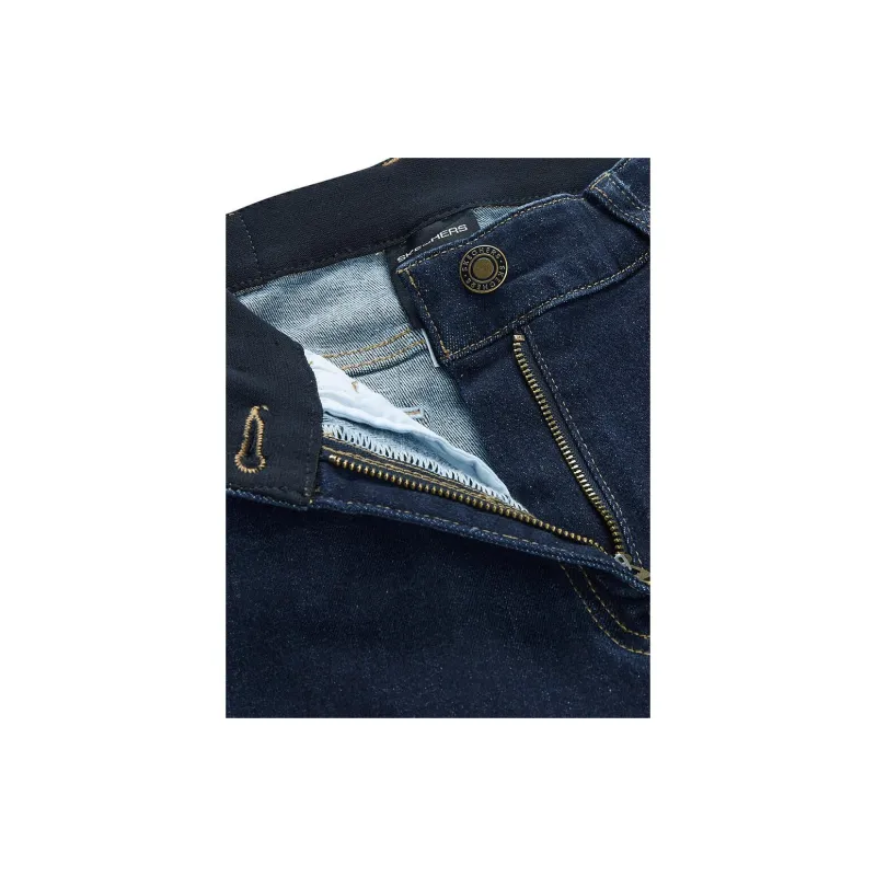 Skechers x YAZUANXILIE SS24 Jeans Women's Denim Dark Blue-3