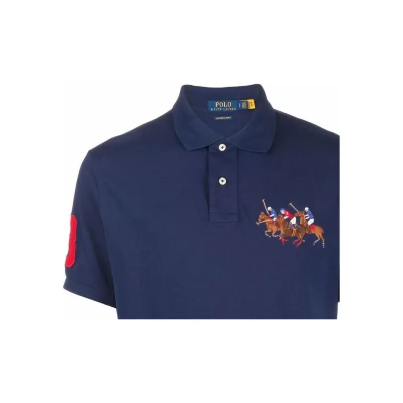 Polo Ralph Lauren Polo Pony motif Cotton Polo Shirt-4