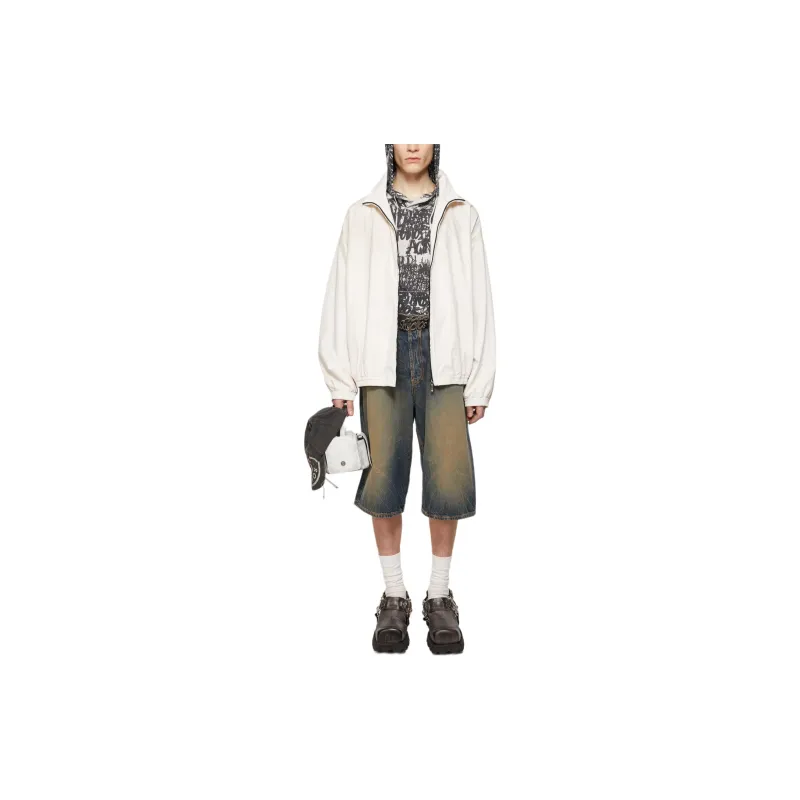 Acne Studios 1996 Collection Jackets Coats Men's Gray White-1