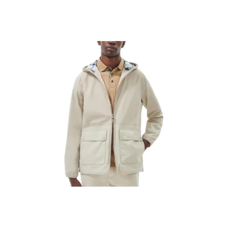 BARBOUR Barbour Kennet Waterproof Jacket Jackets Coats Men's White-2