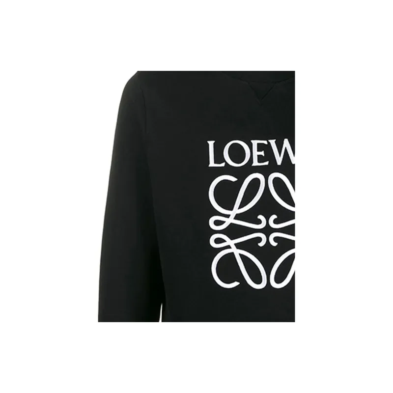 LOEWE Sweatshirts Men Black-5