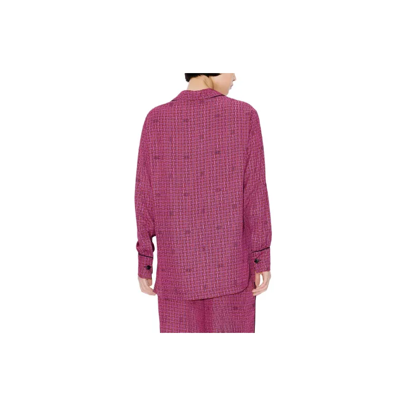 KENZO SS24 Shirt Men's Dark Purple Red-3