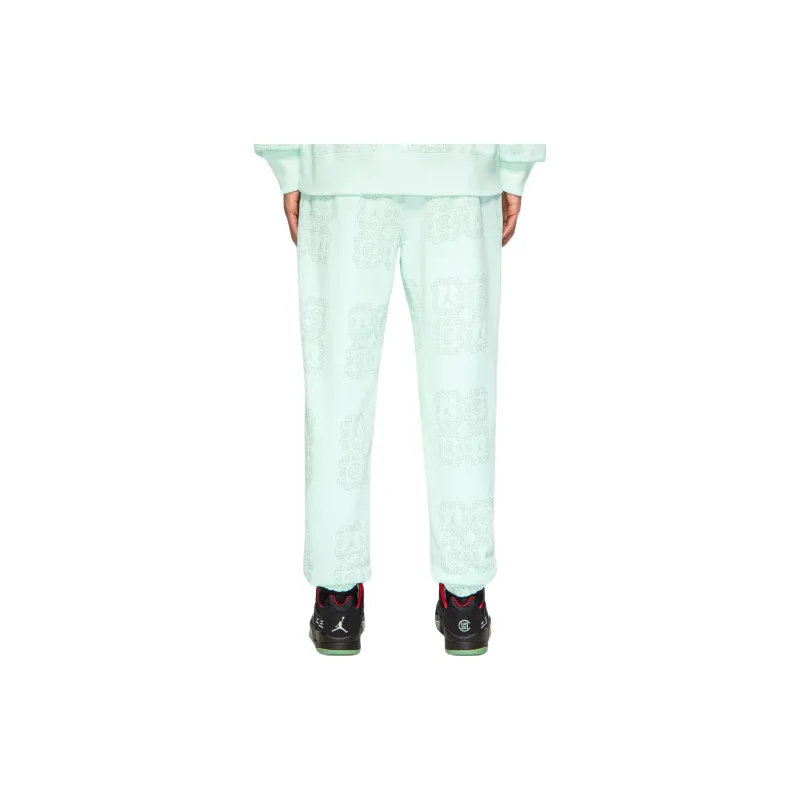 JORDAN X Clot Jade Fleece Sweatpants-4
