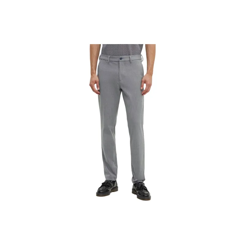 HUGO BOSS Slim Fit Stretched Trousers-3