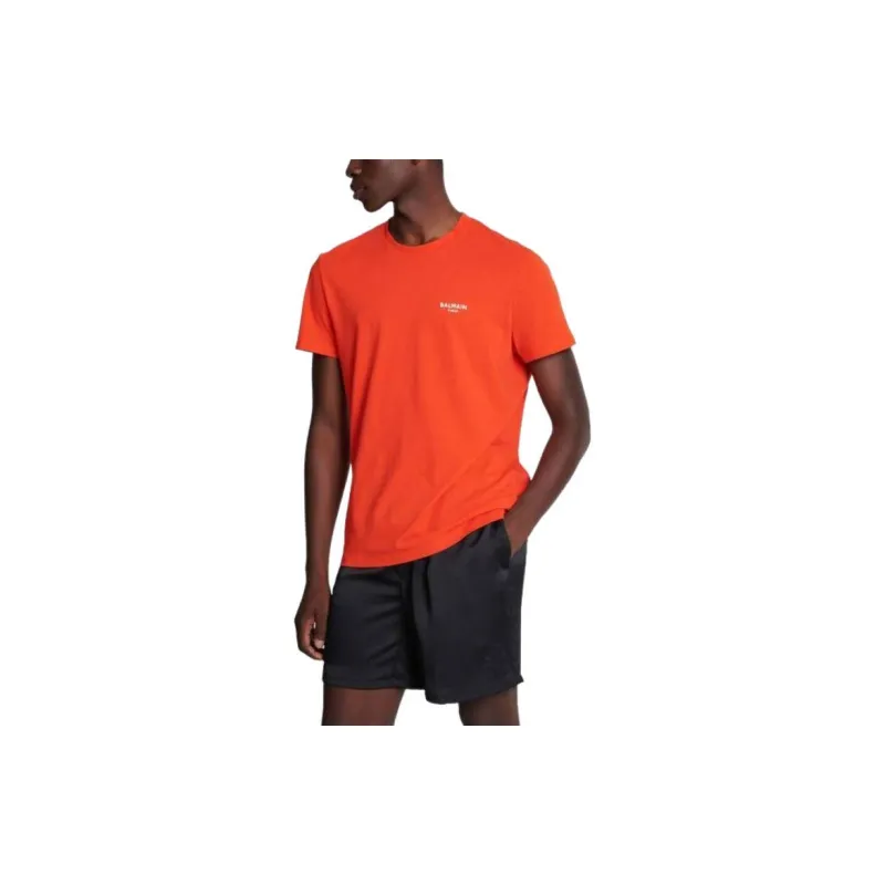 BALMAIN T-Shirts Men Orange-3