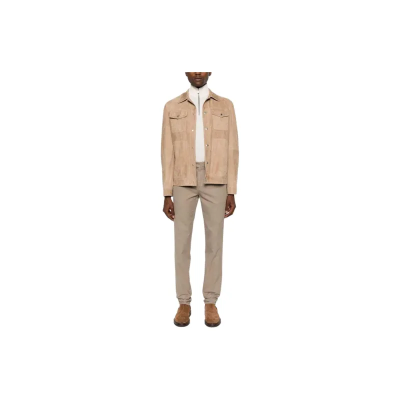Brunello Cucinelli Straight Leg Chino Pants-1