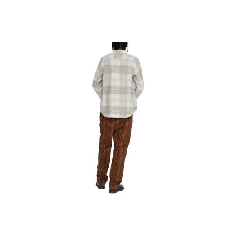 Stussy Plaid Knit Shirt-13