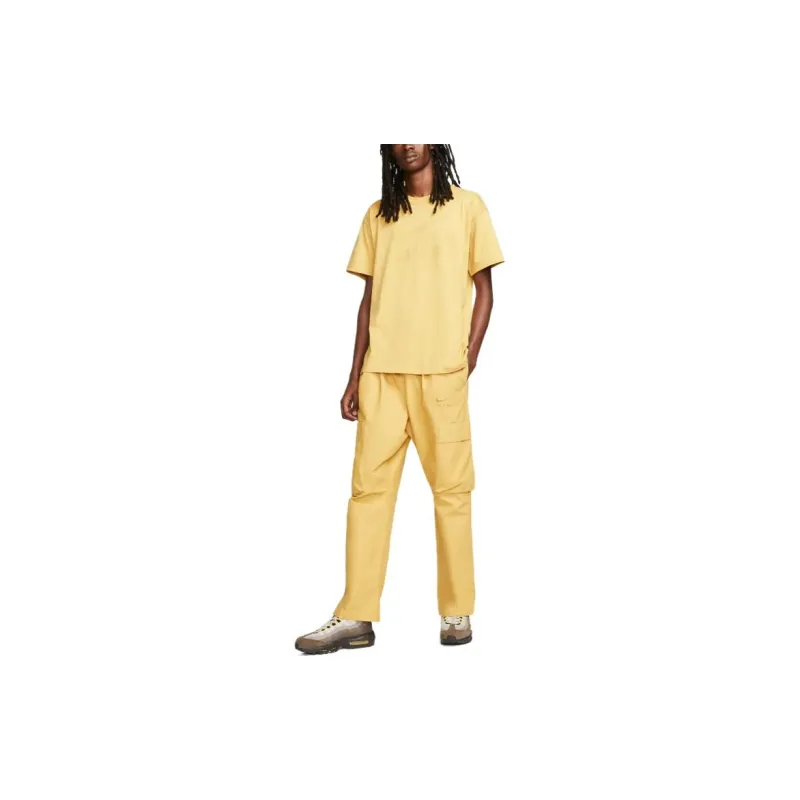 Nike T Shirts Men Yellow-2