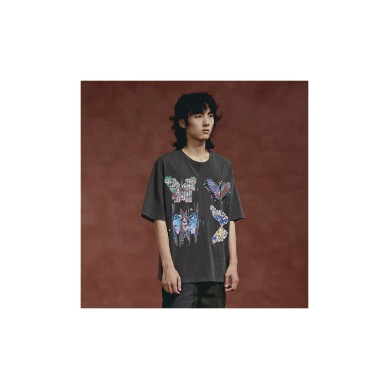 CONP T Shirts Men Black Gray-4