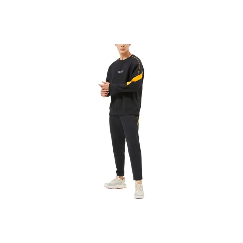 New Balance Sweatshirts Men Black-4