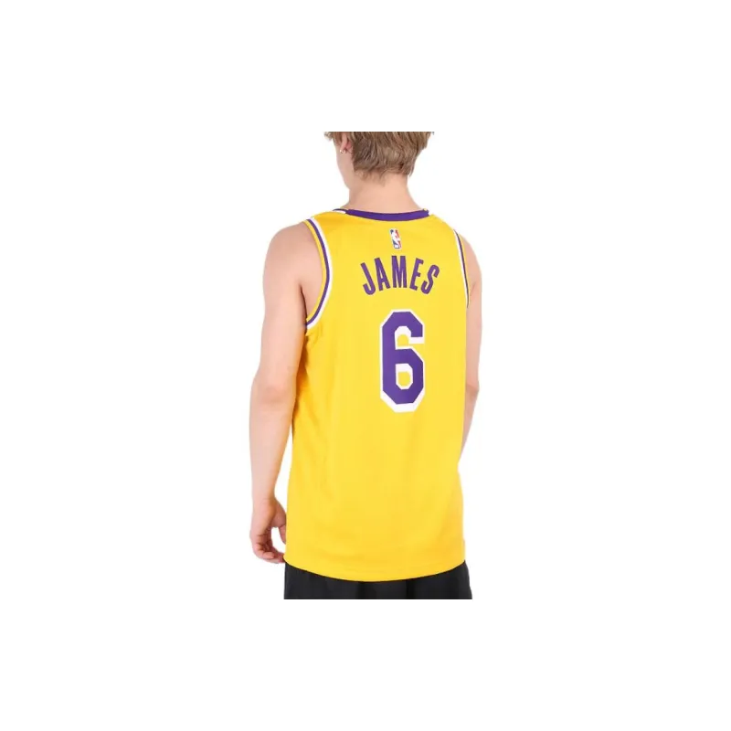 Nike LeBron James Lakers Icon Edition Jersey-4